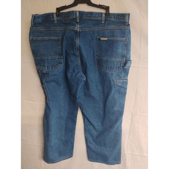 Lakin & McKey Carpenter Jeans Work Pants Mens W 46 X L32 Flaw - Picture 2 of 16